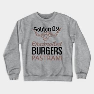 Golden Ox Burgers Crewneck Sweatshirt